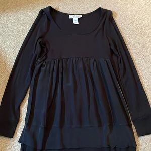 Women’s Black Dress Full Sleeved